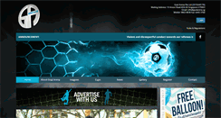 Desktop Screenshot of goalarena.sg